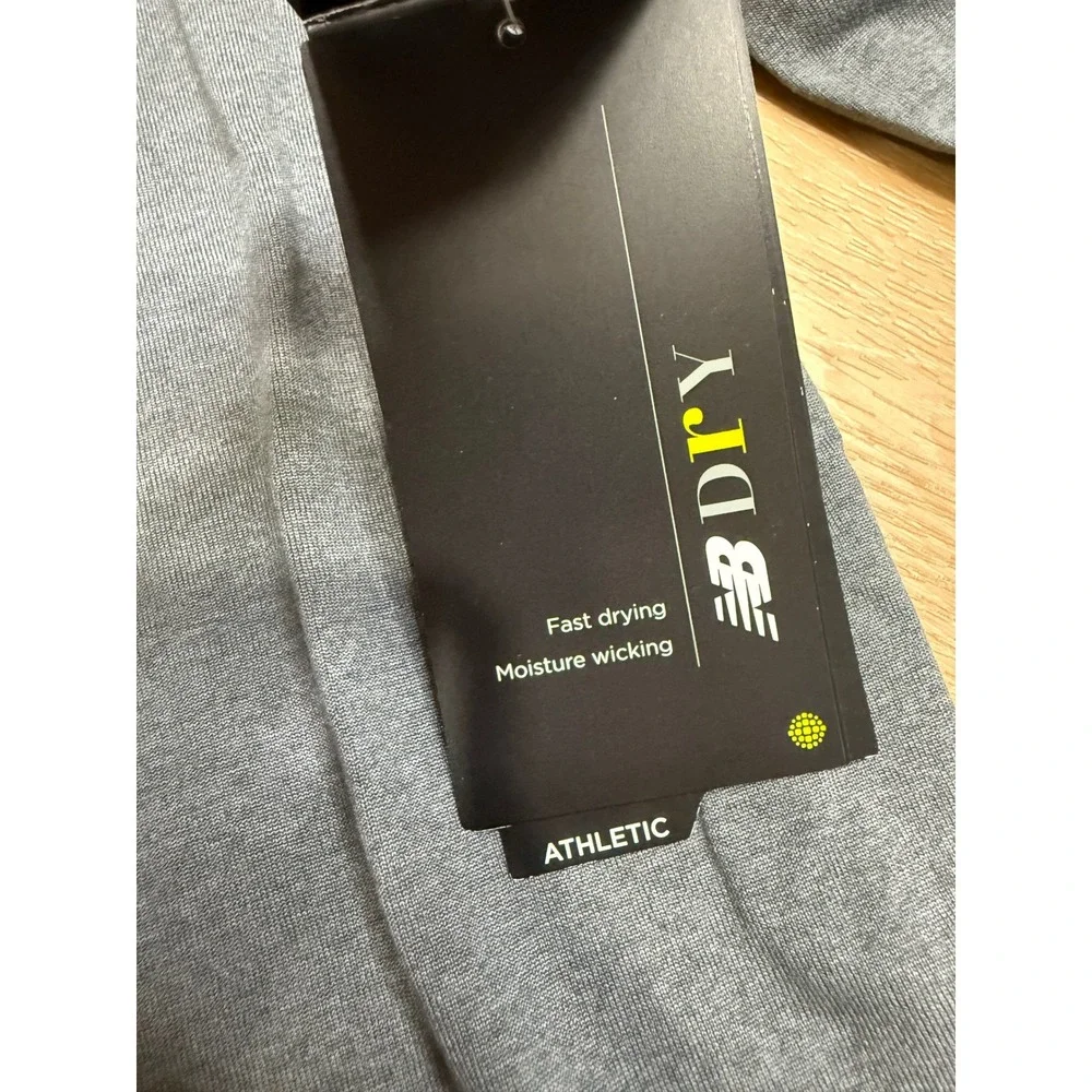New Balance Womens NB Dry Long Sleeve Athletic Shirt Gray Heather Small NWT - Picture 5 of 5